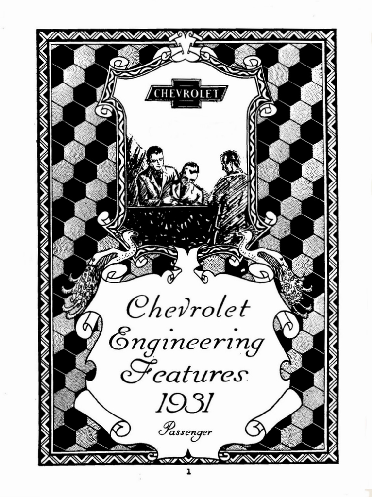 1931 Chevrolet Engineering Features Page 9